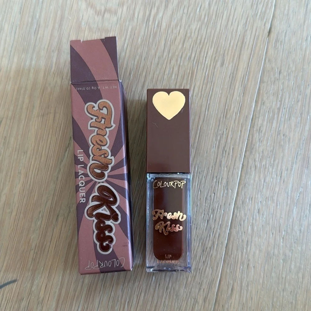 Colourpop French Kiss Lip Lacquer La Vida Mocha NIB